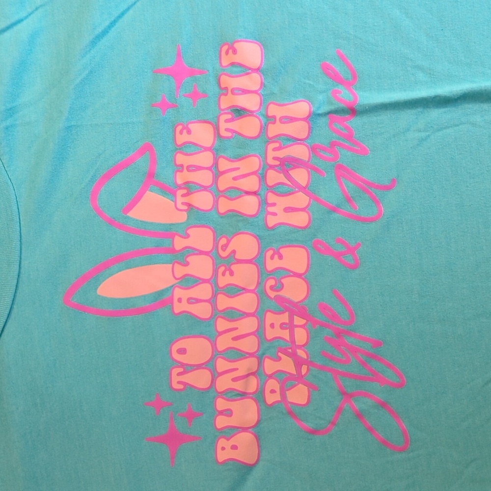 Women's Easter t-shirt size large